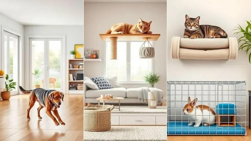 Adaptações para diferentes tipos de pets e suas necessidades Adaptações para diferentes tipos de pets e suas necessidades