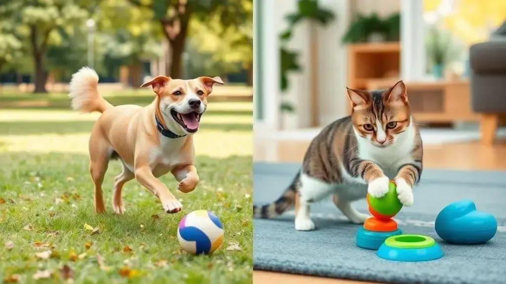Atividades físicas e mentais para pets felizes Atividades físicas e mentais para pets felizes