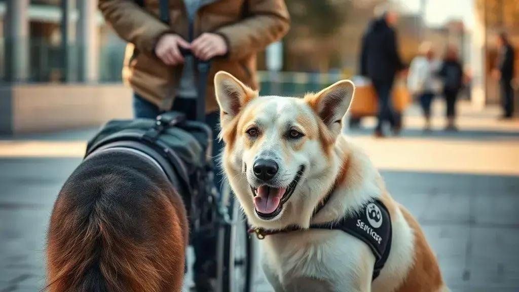 Cães que ajudam pessoas com deficiência: descubra seus poderes especiais