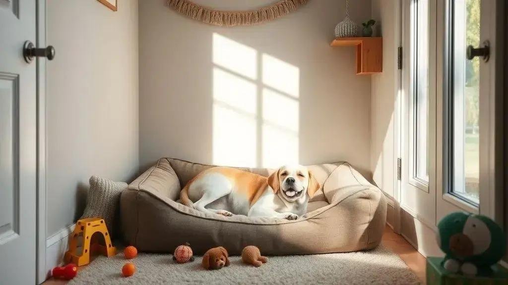 Como montar um cantinho para o pet que ele vai amar e usar com alegria