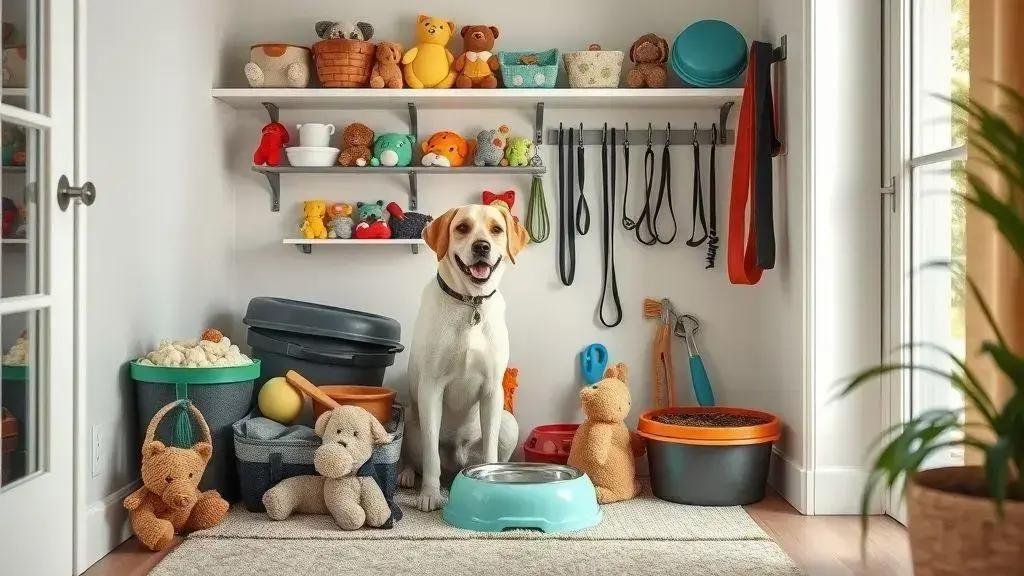 Como organizar os itens do seu pet e facilitar o dia a dia com ele