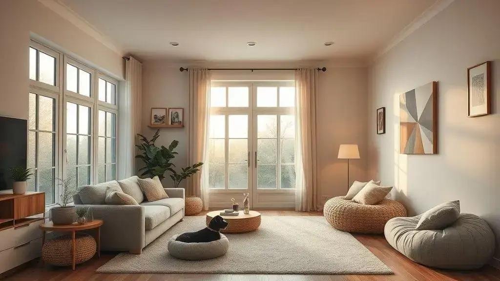 Como usar cores e iluminação para ambientes pet-friendly Como usar cores e iluminação para ambientes pet-friendly