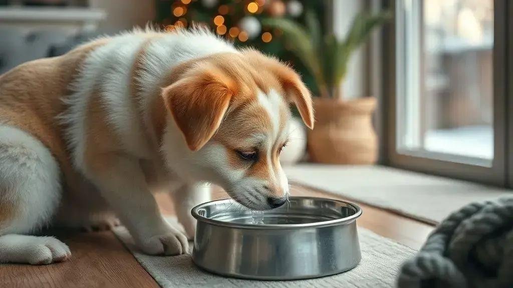 Cuidados com a hidratação do seu pet nos dias frios