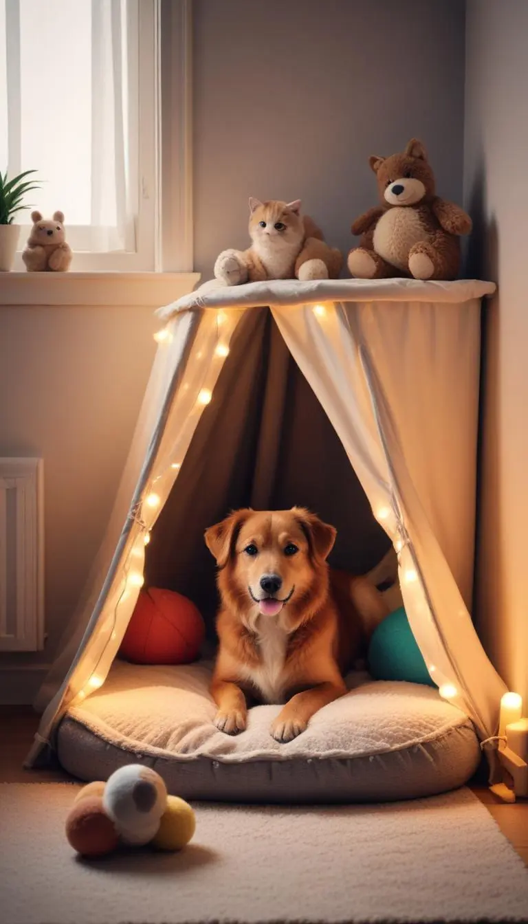 Como criar um espaço perfeito para seu pet?