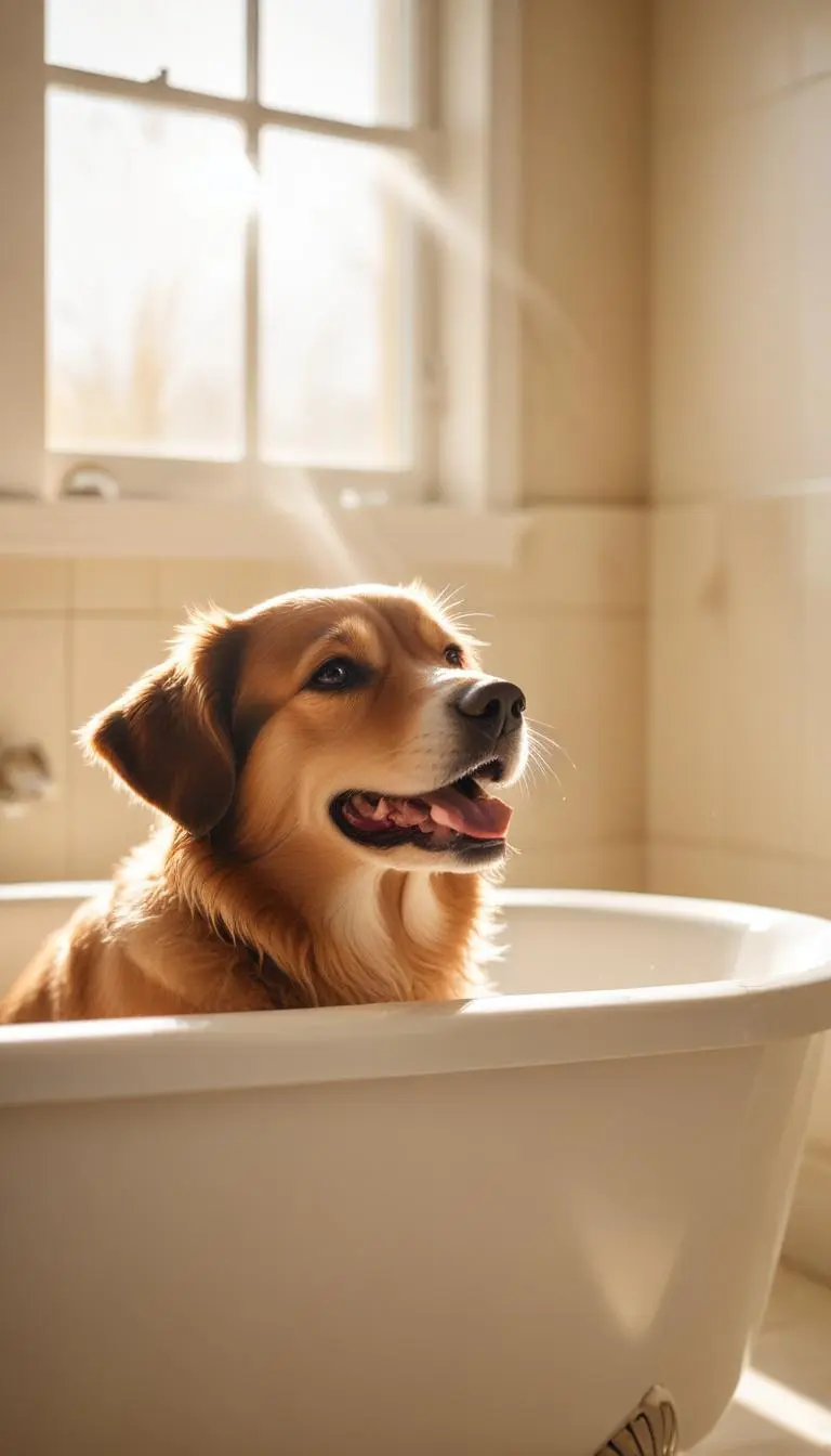 O banho que transforma a relação com seu cão?