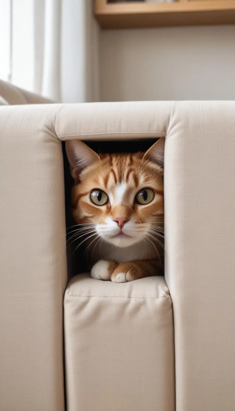 Por que seu pet se esconde às vezes?