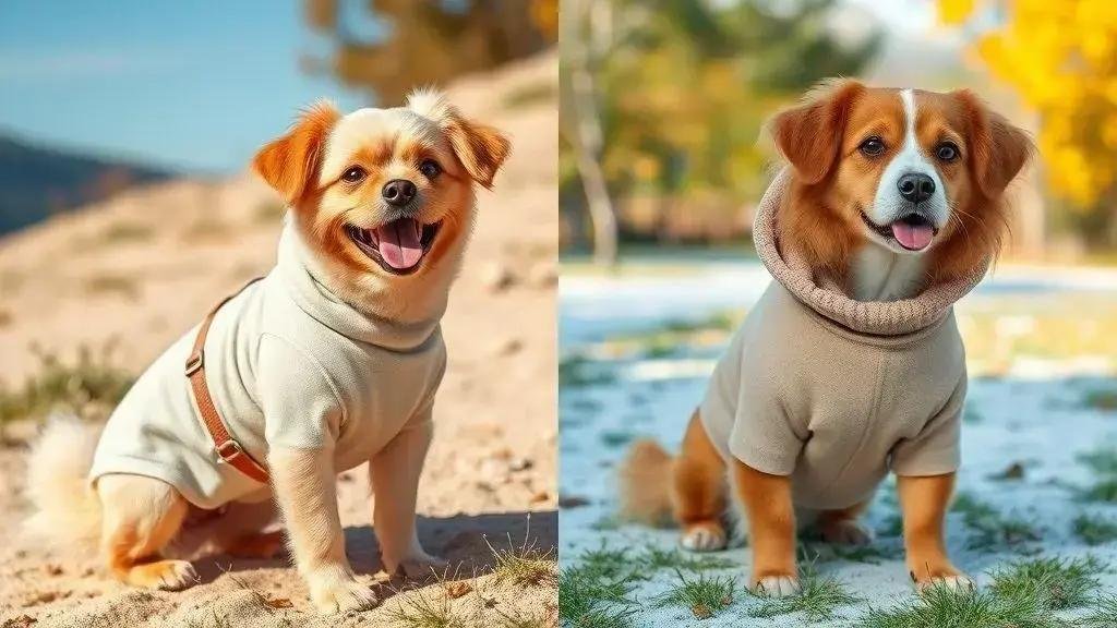 Dicas para adaptar o estilo do pet ao clima e à estação Dicas para adaptar o estilo do pet ao clima e à estação