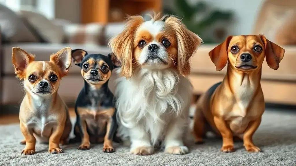 Diferenças físicas e comportamentais entre raças pequenas