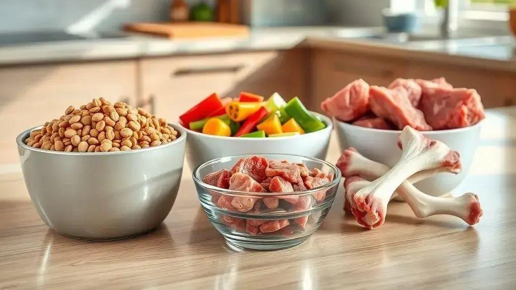 Diferentes dietas: ração, natural e crua - vantagens e riscos