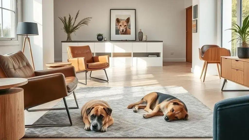 Escolhendo móveis e materiais ideais para quem tem animais de estimação Escolhendo móveis e materiais ideais para quem tem animais de estimação