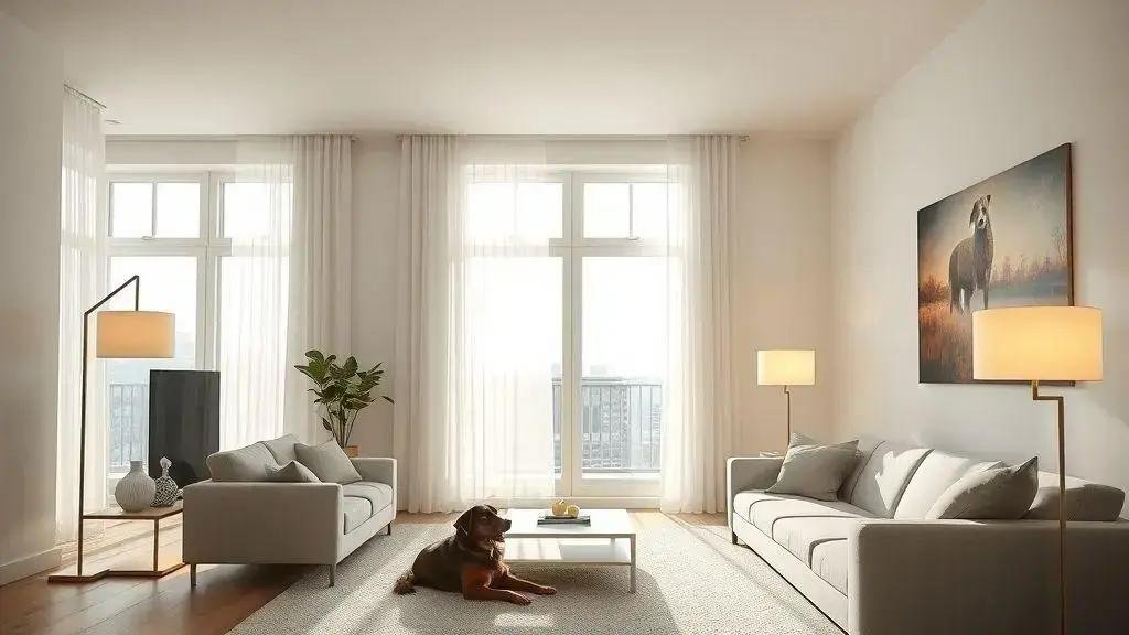 Iluminação natural e artificial para ambientes com pets Iluminação natural e artificial para ambientes com pets