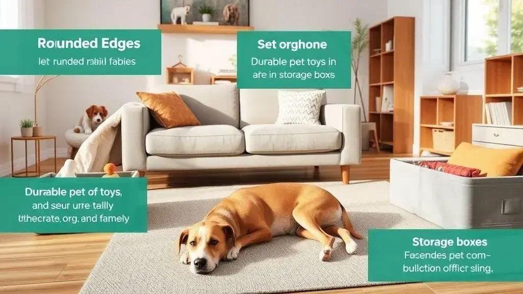 Móveis e decoração seguros para animais Móveis e decoração seguros para animais