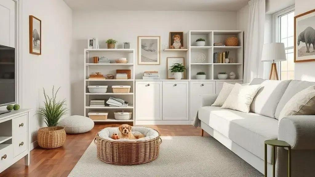 Organização eficiente dos espaços pet-friendly Organização eficiente dos espaços pet-friendly