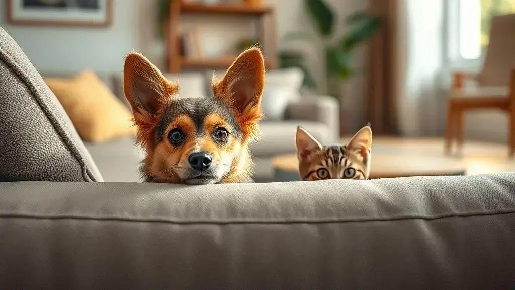 Por que os pets se escondem: mistérios do comportamento dos seus amigos