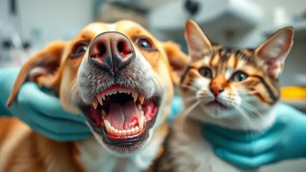 Principais doenças bucais que afetam cães e gatos