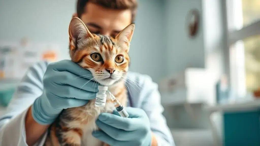 Principais vacinas obrigatórias para gatos no Brasil