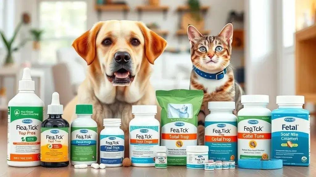 Produtos eficazes no combate a pulgas e carrapatos Produtos eficazes no combate a pulgas e carrapatos