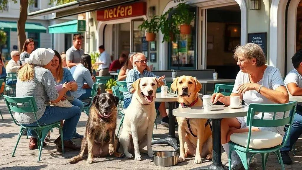 Restaurantes e cafés que aceitam animais de estimação Restaurantes e cafés que aceitam animais de estimação