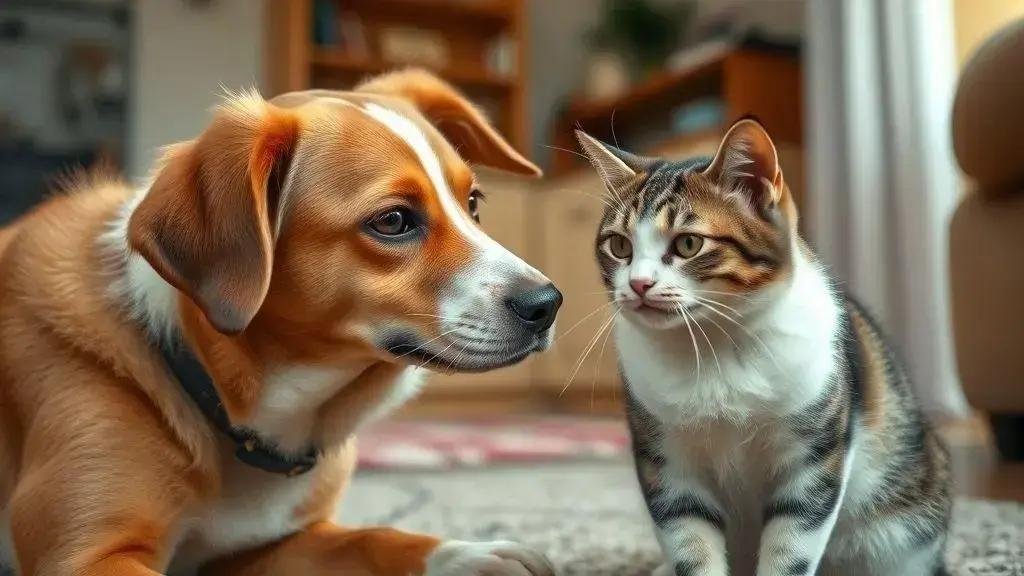 Sinais comuns de ciúmes em cães e gatos Sinais comuns de ciúmes em cães e gatos