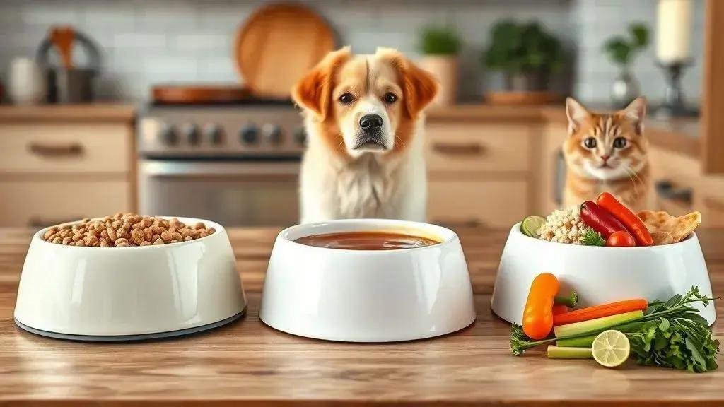 Tipos de ração: seca, úmida e natural Tipos de ração: seca, úmida e natural